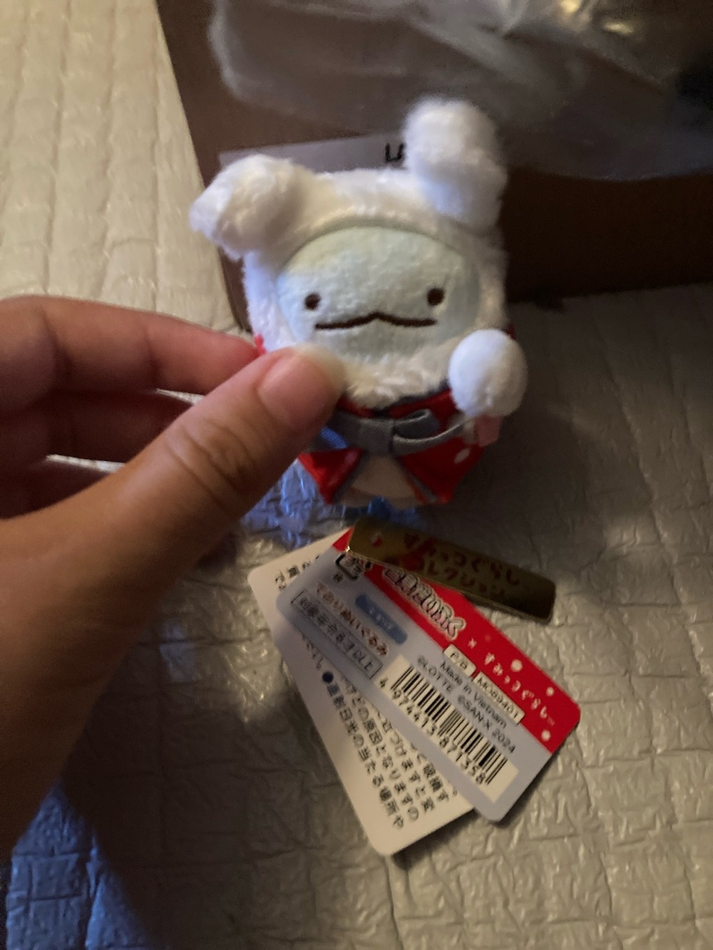 White Plush Bunny super rare and hard to find winter exclusive